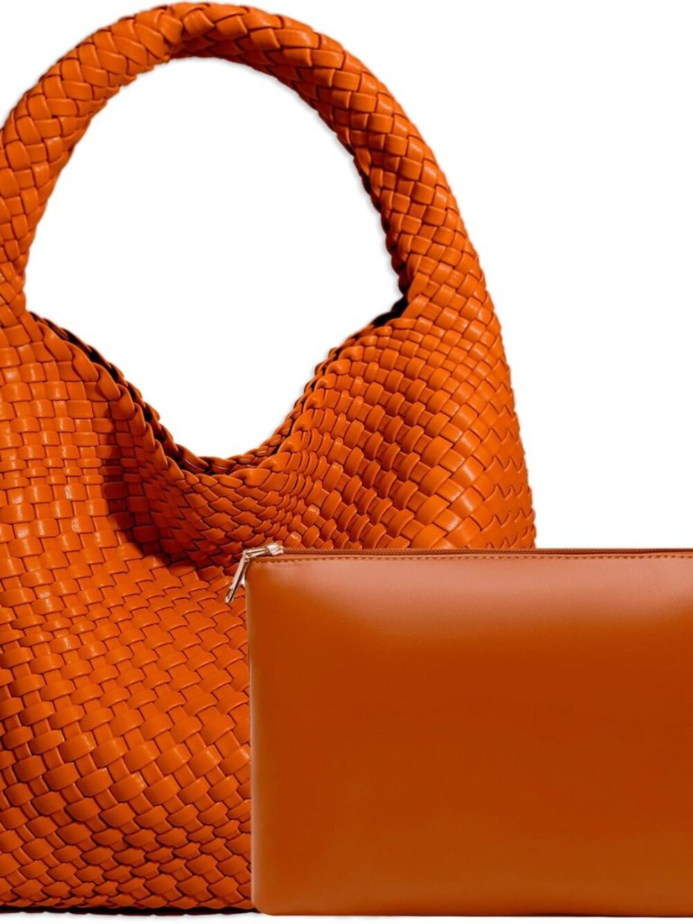 Woven Tote Bag for Women, Fashion Hobo Handbag, Travel Top-handle Shoulder Bag